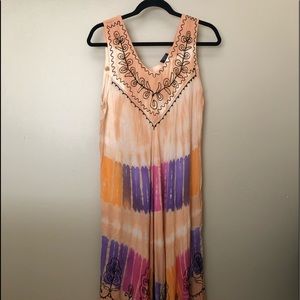 Woman’s maxi sun dress